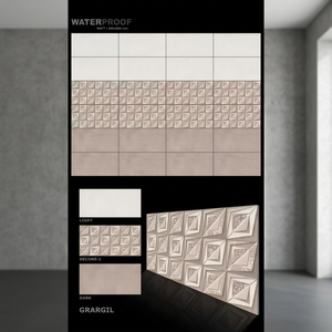 Carreaux de mur modernes pour la construction, résistants à l'eau, 300x600mm, fabricant, extra fins, 30x60cm, carreaux mats, carreaux de céramique pour salle de bain - Product Image 3