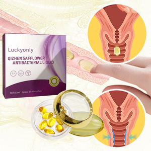 Qizhen Yipin Capsule Morbide Lubrificanti per il Restringimento Vaginale, Estratti di Erbe Naturali Senza Additivi per la Pulizia Vaginale - Product Image 2
