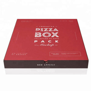 Le scatole per aerei riciclate ecologiche con stampa stampata a caldo/UV personalizzata mantengono la <span class=keywords><strong>Pizza</strong></span> fresca di più dimensioni disponibili - Product Image 1