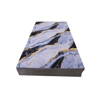 Offre spéciale : plaque en marbre UV, motif marbre, panneau avec revêtement UV pour la décoration des portes de placard et des meubles