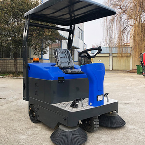 Camion balayeuse routière avec <span class=keywords><strong>balai</strong></span> mécanique remorqué pour l'utilisation sur les pistes d'aéroport - Product Image 3