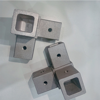 Connecteur d'angle universel réglable en alliage d'aluminium moulé sous pression CNC sur mesure en forme de U pour profil de coffret électrique