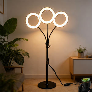 Timer Function Dimmable Plant Fill Light 4 Heads Small LED Grow Light Succulents and Green Plant Indoor LED Fill Light for <b>Shelf</b> - Product Image 2