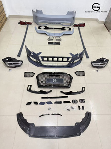 Kits de Carrocerí<span class=keywords><strong>a</strong></span> para <span class=keywords><strong>Audi</strong></span> A3 S3 2013-2016, Actualización RS3, Parachoques, Faldones Laterales, Faros Delanteros LED Plug and Play, Luces Traseras, Parrilla Delantera - Product Image 2