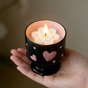 Ensemble de bougies parfumées personnalisées de style aromathérapie française en cire de soja avec <span class=keywords><strong>logo</strong></span> et boîtes d'emballage - Product Image 3