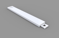 Lampu Kabinet Tangga LED Modern dengan Sensor Gerak PIR, Pengisian Daya Tipe-C, Pemasangan Magnetik, Konstruksi Aluminium, Tinggi