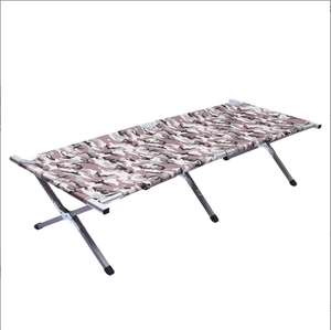 Letto da campeggio pieghevole in acciaio portatile moderno personalizzato di alta qualità - Product Image 5