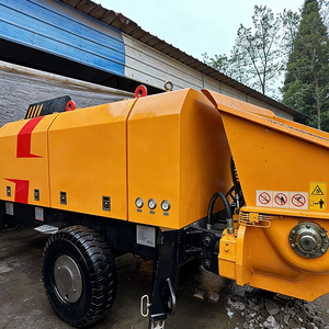 Bomba Mezcladora de Concreto con Remolque y Motor Diésel Sinoma de 20m/h - Product Image 6