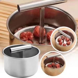 Moule de pressage en acier inoxydable à 12 cavités pour boulettes de viande, raviolis, crevettes - Pour usage domestique, préparateur de repas manuel - Product Image 6