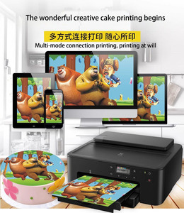Digital Cake for TS708 <b>Printer</b> Baked Goods Edible Chocolate Transfer <b>Paper</b> Photo Phone Sticky Rice <b>Paper</b> <b>Printer</b> TS708 - Product Image 4