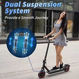 Scooter Plegable sin Escobillas de 350W, Impermeable, Alcance de 20km, Urbano, de Ocio, Control Inteligente por APP, Potente Motor Delantero, Nuevo para Adultos WY-XM - Product Image 5