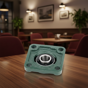 Cuscinetto a flangia a quattro bulloni UCF202 con albero da 15 mm, supporto in ghisa, precisione P5 - Product Image 4