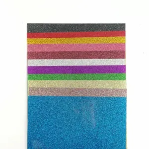 10 Sheets 12X10 Inch Glitter Warmteoverdracht Vinyl Htv Voor T-shirts Gemakkelijk Weed Voor Kleding