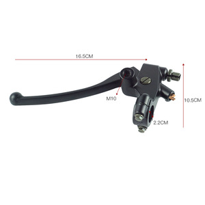 Support de guidon de moto Mochi CGL125 WY125 Gauche Droit Support Unique Pièces de commande pour Cruiser Bullhorn - Product Image 4