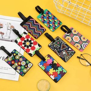 Custom Soft Silicone Rubber Letter Pvc Baggage Tag 3D Animal Pattern Luggage Tag Travel Accessories Animal Cartoon Luggage Tags - Product Image 2