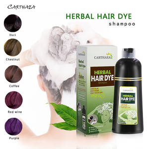 Champú para el Cabello Color Castaño Oscuro Negro Natural Sin Amoníaco de la Marca Meidumeidu Carthaea, Fabricante de Coloración Capilar de Marca Privada - Product Image 6