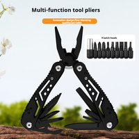 Ventes directes d'usine 23 en 1 en acier inoxydable multifonction extérieur Portable couteau pliant pince multi-usages couteau pince