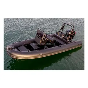 RHIB แฟชั่นซี่โครง580กีฬาทางน้ำ19ft อลูมิเนียมซี่โครงเรือ580