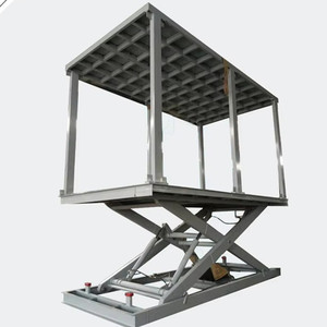 Elevadores de automóviles de <span class=keywords><strong>doble</strong></span> cubierta, garaje subterráneo, tijera, elevador de estacionamiento de automóviles, elevador de tijera para automóviles desde el sótano hasta el suelo - Product Image 3