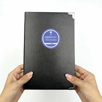 Kertas Premium Kulit PU Ukuran A4 Kustom untuk Hotel, Restoran, dan Rumah, Grosir 8.5*11, Pelindung Logo Kustom