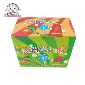 <span class=keywords><strong>Sucette</strong></span> en forme de <span class=keywords><strong>pied</strong></span> avec des bonbons en <span class=keywords><strong>poudre</strong></span> de bonbon à éclater fruité - Product Image 2