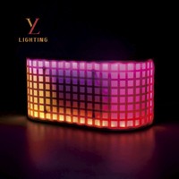 Mini projecteur LED RGB 3-en-1 36x3535 avec contrôle DMX ART-NET pour DJ, discothèque, fête, club, éclairage d'effets de scène
