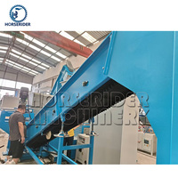 Máquina Automática Horserider para Reciclaje de Plástico de Desecho, 1000 kg/h, con Motor y Control PLC, para Extracción de Agua y Apertura de Pacas de PP