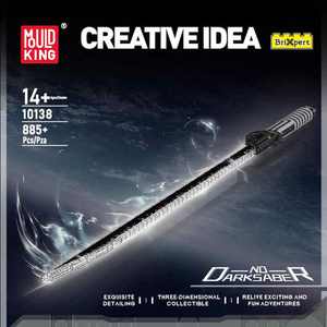 MOULD KING 10138 Sabre laser créatif à assembler Briques Cadeaux pour enfants Ensemble Lightning NO. Jeux de construction - Product Image 2