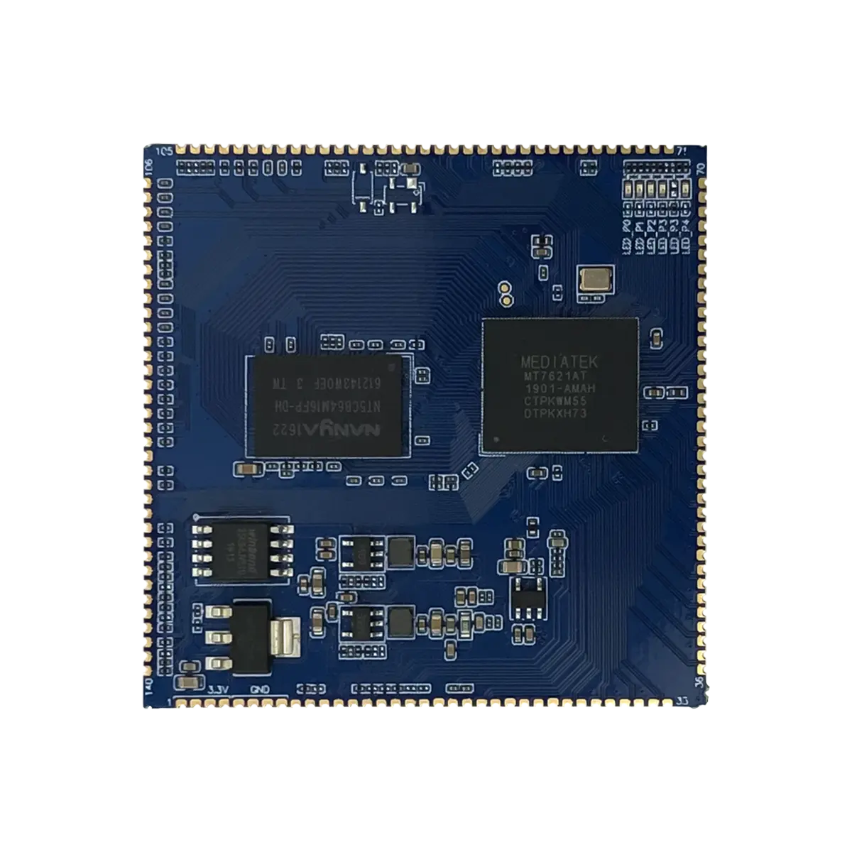 Hi-Link SDK mt7621a Chipset GbE mô-đun bộ định tuyến không dây với bộ kiểm tra HLK-7621/bảng phát triển mô-đun wifi hỗ trợ openwrt