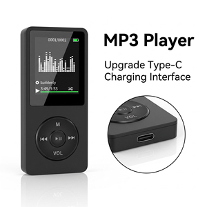 Reproductor MP3 Portátil con Pantalla de 2.4 Pulgadas para Escuchar Música, Cuerpo de Plástico, Color Blanco - Product Image 3