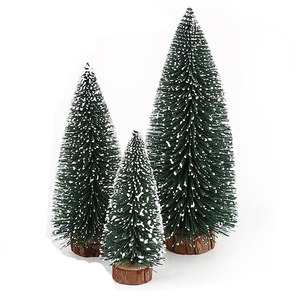 Hot Selling 10/15/20/25/30/35cm Mini Christmas Tree Natale Xmas <b>Tabletop</b> Decor Home Decoration Christmas Centerpiece - Product Image 3