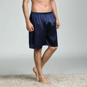 Gran oferta de verano para <span class=keywords><strong>hombre</strong></span>, ropa de dormir de satén de seda, pantalones y pijamas personalizados de fábrica baratos para <span class=keywords><strong>hombre</strong></span> - Product Image 4