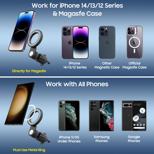 Support magnétique stable pour téléphone de <span class=keywords><strong>voiture</strong></span> en gros, compatible <span class=keywords><strong>MagSafe</strong></span>, pour <span class=keywords><strong>iPhone</strong></span> 14 13 <span class=keywords><strong>12</strong></span> Pro Max Plus MINI, support de <span class=keywords><strong>voiture</strong></span> portable - Product Image 2