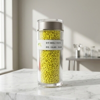 FE3115 Granulés de masterbatch colorant jaune pour moulage EVA, haute brillance, résistants aux UV, ignifuges et aux produits chimiques