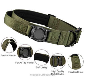 Collar inteligente GPS antipérdida para perros, ajustable, de <span class=keywords><strong>nylon</strong></span>, AirTag, características personalizadas para perros medianos y grandes, para entrenamiento al aire libre - Product Image 2