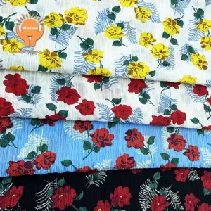 MDEIBAO Tecidos de poliéster recicláveis ecológicos podem ser personalizados tecidos jacquard estampados para roupas