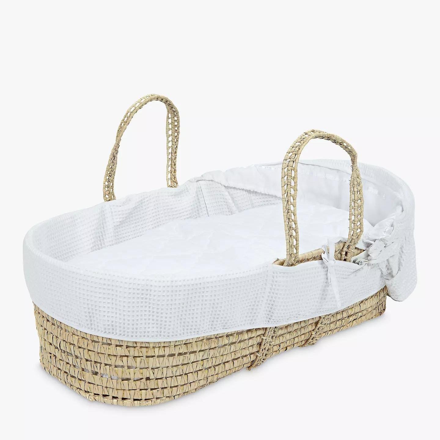 Basket changing table topper thick foam mattress pad with removable cotton mattress cover