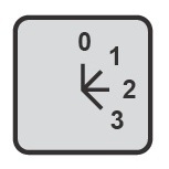 0-1-2-3 45 ° 2 Hojas de Plástico 72X72 Pulgadas - Product Image 1