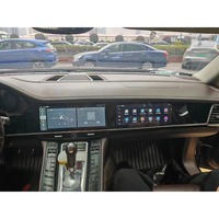 Papan pemutar DVD mobil otomotif, layar sentuh Android ganda pemutar DVD Mobil Tablet Autoradio untuk Porsche Panamera 2010 ke 2017 Upgrade 2024