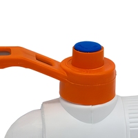 Robinet de lavabo populaire et moderne, style Moyen-Orient, en laiton blanc, avec filetage mâle, en fer, céramique et plastique