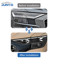 Nouveaux phares LED Junyo pour Audi Q8 2019-2023, mise à niveau vers des feux de jour LED à lentille laser