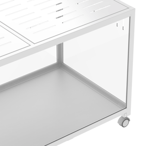 Bucatstate 120cm Lüks Ev Tipi Metal Hayvan Küçük Evcil Hayvan Kafesleri Şeffaf Geniş Alanlı Villa Temel Kirpi Domuz Tavşan - Product Image 4