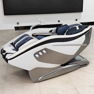 Luxury Smart Heating Full Body Massage Chair | Fully Automatic Voice <b>Controlled</b> Electric Massager Music <b>Remote</b> Control SL-type - Product Image 3