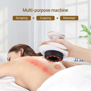 Masseur à ventouses électrique avec physiothérapie infrarouge, aspiration sous vide, Guasha pour lutter contre la <span class=keywords><strong>cellulite</strong></span>, santé du corps entier, rechargeable par USB - Product Image 2