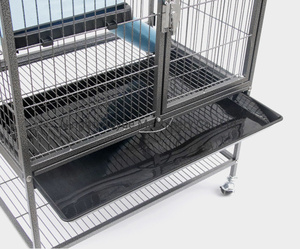 Cage pour animaux de compagnie Offre Spéciale étal de sol fleur et marché petite Cage pour animaux de compagnie fil petit Hamster lapin portant petite Cage en fer - Product Image 3