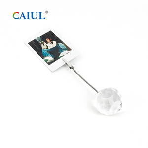 Caiul thiết kế ngay lập tức máy ảnh rõ ràng tinh thể hiển thị giá khung ảnh với clip cho Fujiflim Instax phim - Product Image 4