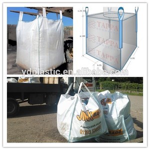 Hình Vuông Hình Ống Chéo Góc 4 Vòng Không Tráng 1 Tấn Số Lượng Lớn Túi/1.5 Tấn FIBC Số Lượng Lớn Túi/PP Jumbo Túi Lớn 1 Tấn - Product Image 6