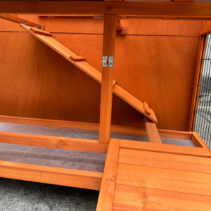Luxury Customized <b>Small</b> Solid Wood Eco-Friendly Sustainable Pet House Indoor Outdoor Rabbit Rodent Print Pattern - Product Image 5