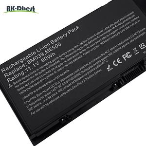 Batterie d'ordinateur portable haute capacité 90Wh 11.1V 8M039 pour <span class=keywords><strong>Dell</strong></span> M6500 <span class=keywords><strong>M6400</strong></span> 4P887 312-0215 C565C KR854 - Product Image 5