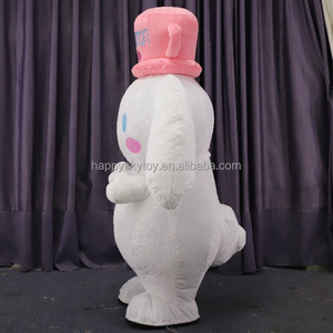 Superventas Carnaval Halloween personaje de dibujos animados Cinnamoroll Mascotte disfraz de felpa inflable <span class=keywords><strong>disfraces</strong></span> traje Cinnamoroll <span class=keywords><strong>alquiler</strong></span> - Product Image 3